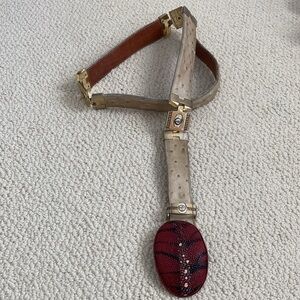 Holister Mens Croc belt Size 36